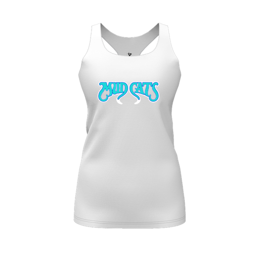 [FT0TRBWH-FYS-LOGO2] Decker Racerback Tank Top (Female Youth S, White, Logo 2)