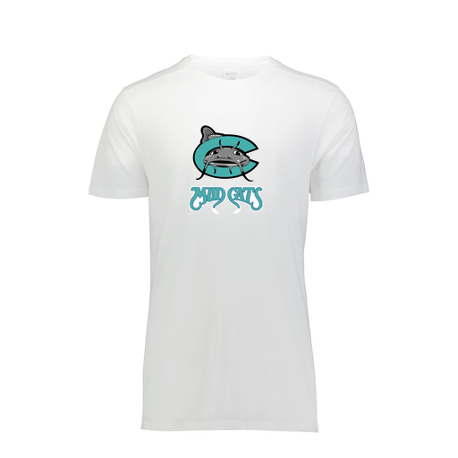 [FTSCUBWH-YS-LOGO1] Decker Youth Tri-Blend T-Shirt - Short Sleeve (Youth S, White, Logo 1)