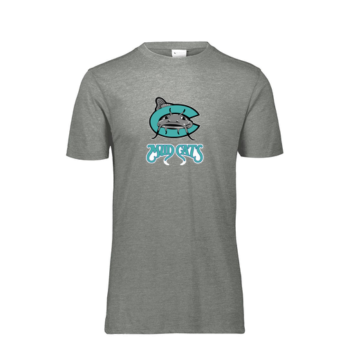 [FTSCUBGY-YS-LOGO1] Decker Youth Tri-Blend T-Shirt - Short Sleeve (Youth S, Gray, Logo 1)