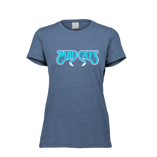 [FTSCUBNV-FAXS-LOGO2] Decker Women's Tri-Blend T-Shirt - Short Sleeve (Female Adult XS, Navy, Logo 2)
