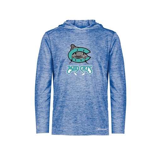 [FOLHCGRY-AS-LOGO1] Decker Men's Charge Hoodie (Adult S, Royal, Logo 1)