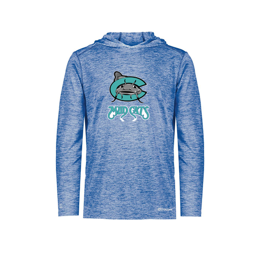 [FOLHCGRY-YS-LOGO1] Decker Youth Charge Hoodie (Youth S, Royal, Logo 1)