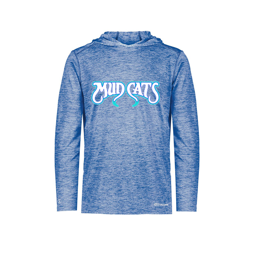 [FOLHCGRY-YS-LOGO3] Decker Youth Charge Hoodie (Youth S, Royal, Logo 3)