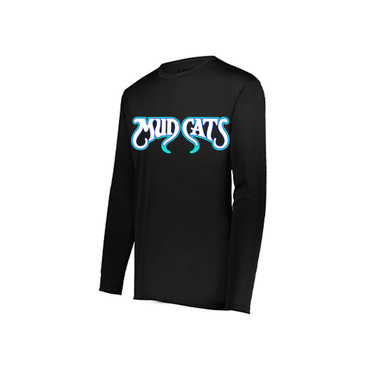 [222822.080.XS-LOGO3] Men's LS Smooth Sport Shirt (Adult XS, Black, Logo 3)