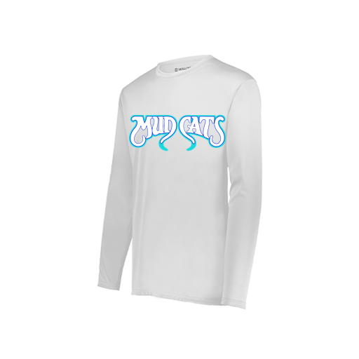 [222822.005.XS-LOGO3] Men's LS Smooth Sport Shirt (Adult XS, White, Logo 3)