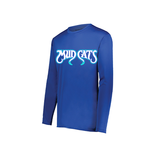 [222822.060.XS-LOGO3] Men's LS Smooth Sport Shirt (Adult XS, Royal, Logo 3)