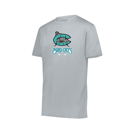[222819.099.XXS-LOGO1] Youth Movement Dri Fit Shirt (Youth XXS, Silver, Logo 1)