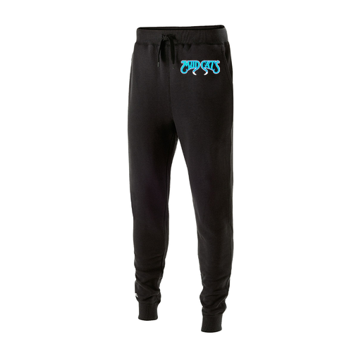 [229648.080.S-LOGO2] Youth 60/40 Fleece Jogger (Youth S, Black, Logo 2)