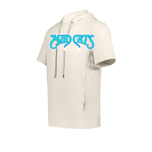 [222605-WHT-YS-LOGO2] YOUTH VENTURA SOFT KNIT SHORT SLEEVE HOODIE (Youth S, White, Logo 2)