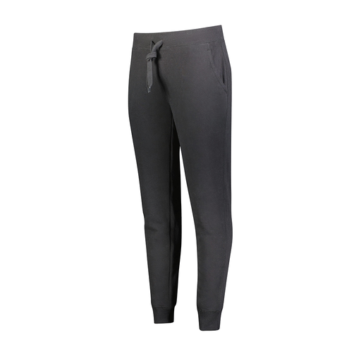 [229748.080.XS-LOGO4] Ladies 60/40 Fleece Jogger (Female Adult XS, Black, Logo 4)