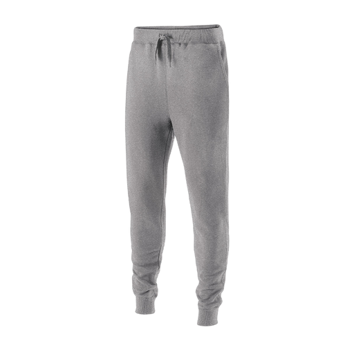 [229548.017.XS-LOGO4] Men's 60/40 Fleece Jogger (Adult XS, Silver, Logo 4)